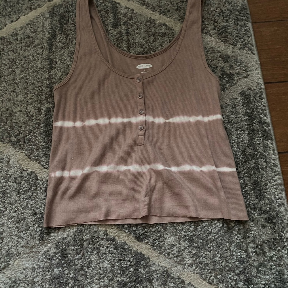 Tie dyed old navy crop top